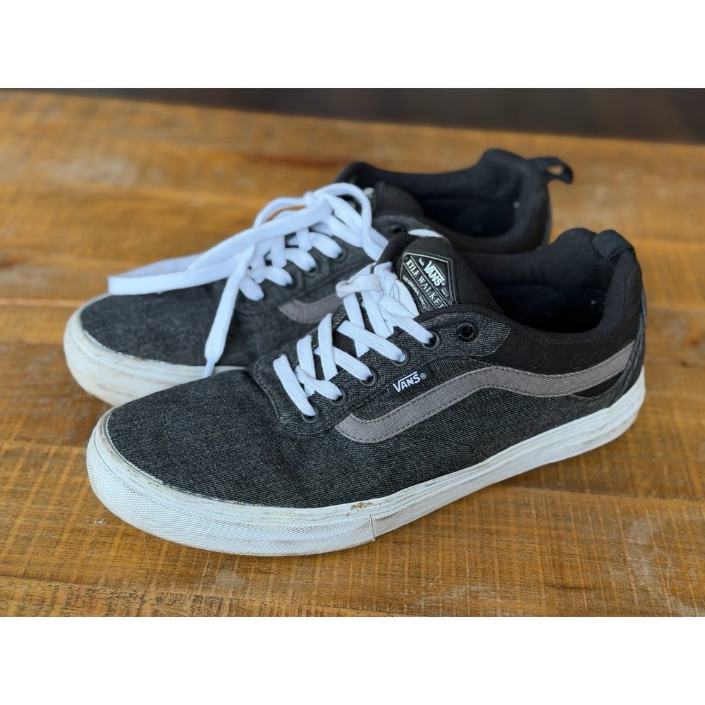 VANS Kyle Walker Pro, Mens Sz 11 Black Pewter Gray | VN0A2XSG7IW
